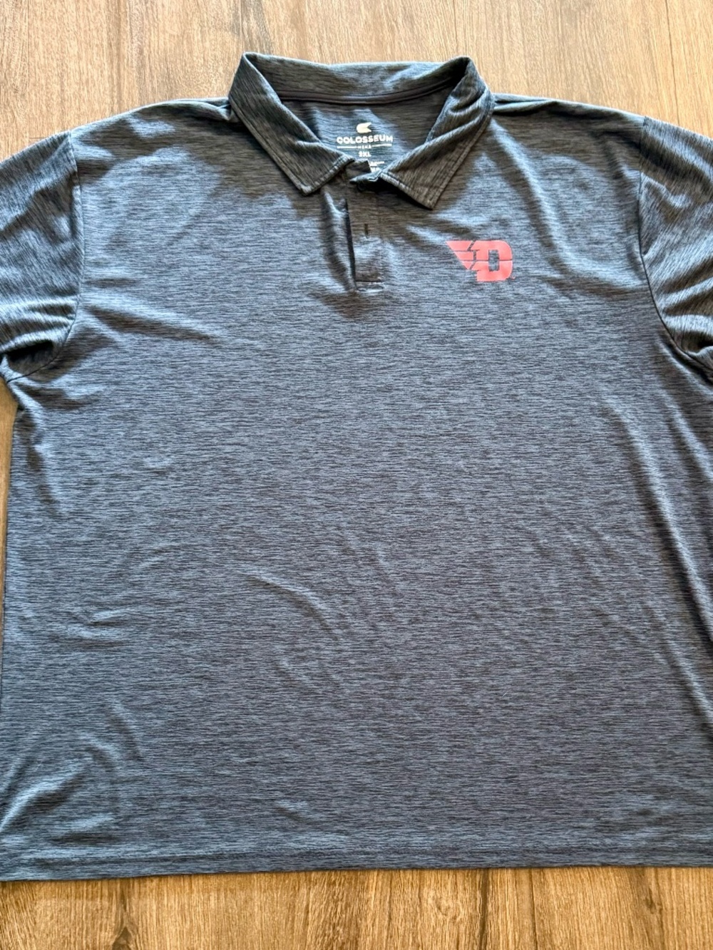 Colosseum Men's Big & Tall University of Dayton Flyers Polo Shirt - Blue - 3XL
